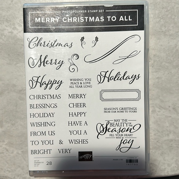 Stampin' Up! Other - Merry Christmas to all